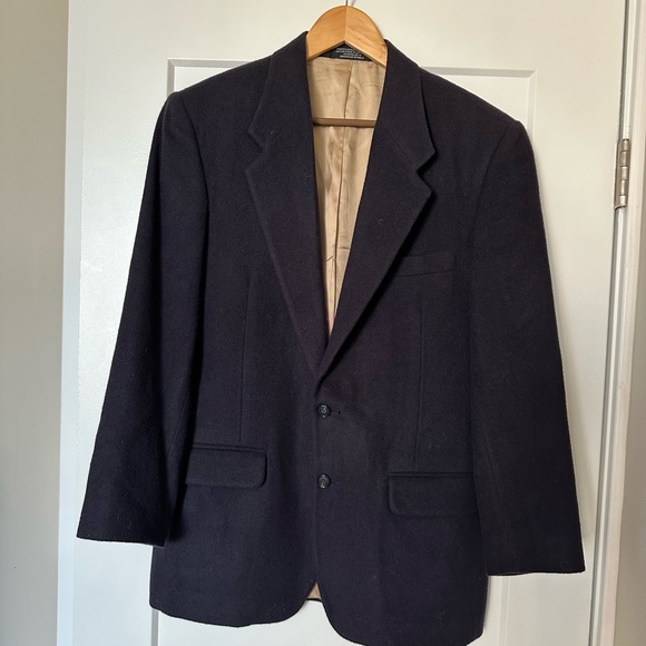 Unique Vintage Other - Vintage Navy Blue Blazer